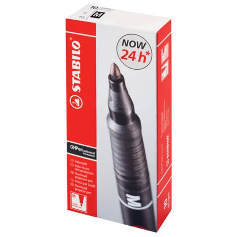 Penna Stabilo OHPen universal Medio (M) 1 mm blu 843/41